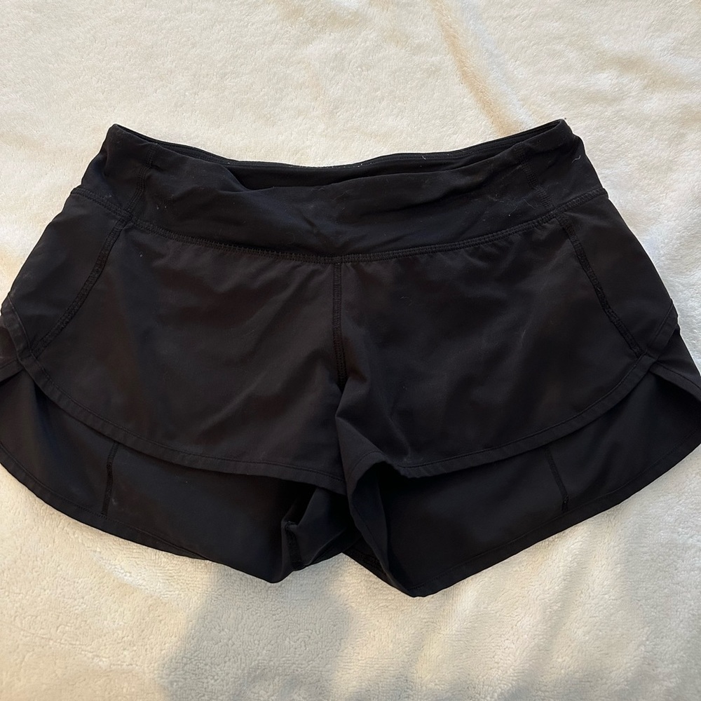 Lululemon shorts. Low rise